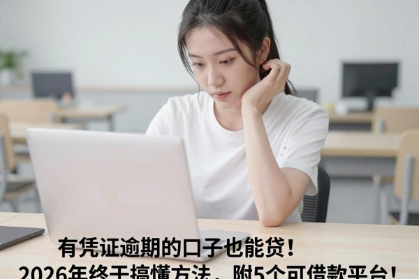 有凭证逾期的口子也能贷!2026年终于搞懂方法,附5个可借款平台