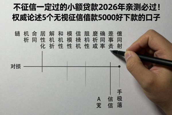 不看征信一定过的小额贷款2026年亲测必过!权威论述5个无视征信借款5000好下款的口子