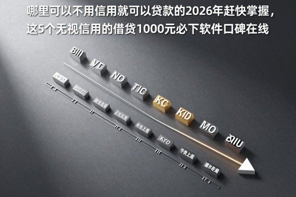 哪里可以不用信用就可以贷款的2026年赶快掌握,这5个无视信用的借钱1000元必下软件口碑在线