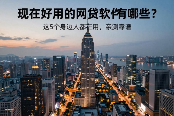 现在好用的网贷软件有哪些?这5个身边人都在用,亲测靠谱!