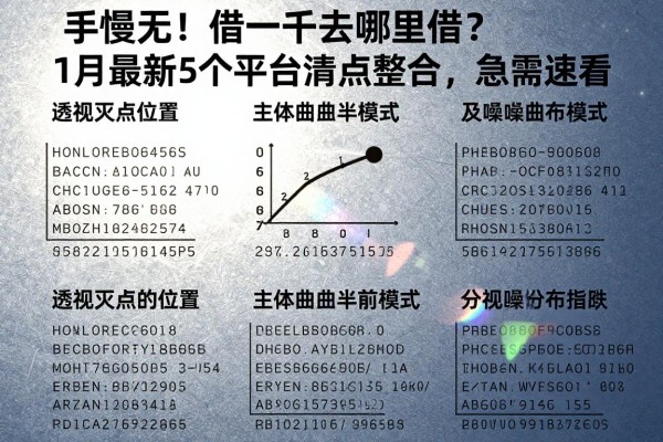 手慢无！借一千去哪里借？1月最新5个平台清点整合，急需速看！