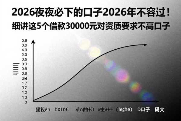 2026夜间必下的口子2026年不容错过!细讲这5个借款30000元对资质要求不高口子