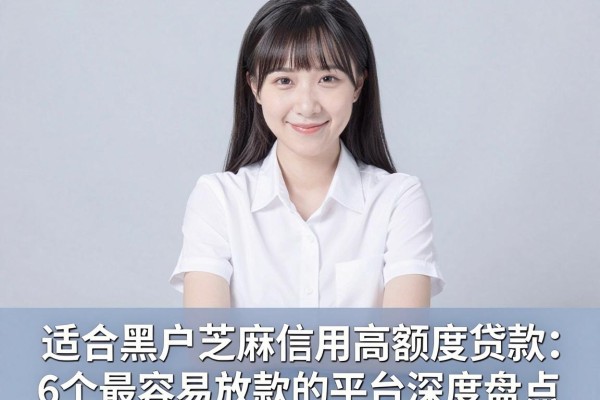 适合黑户芝麻信用高额度贷款6个最容易放款的平台深度盘点