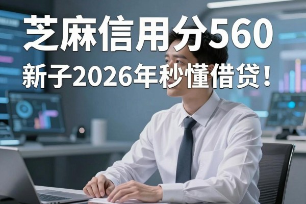 芝麻信用分560的新口子2026年秒懂借贷!探寻这五个芝麻信用分560借钱稳下款的口子