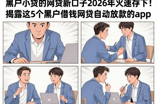黑户小贷的网贷新口子2026年火速存下！揭露这5个黑户借钱网贷自动放款的app