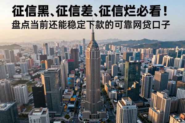 征信黑、征信差、征信烂必看！盘点当前还能稳定下款的可靠网贷口子