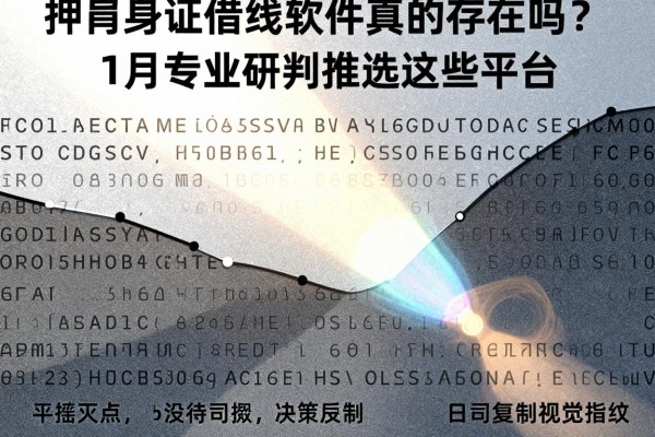押身份证借钱软件真的存在吗？1月专业研判推选这些平台