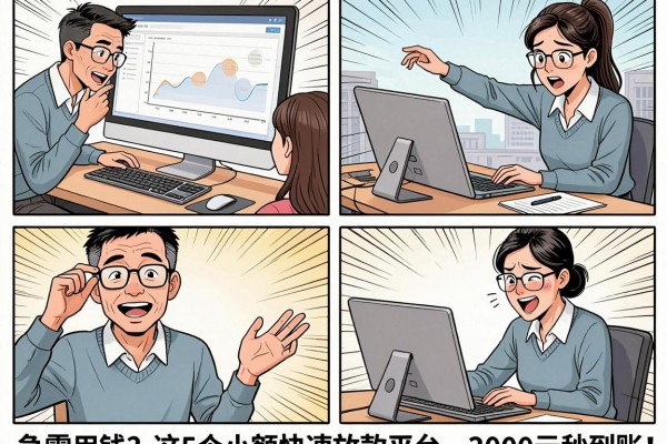 急需用钱?这5个小额快速放款平台,3000元秒到账!