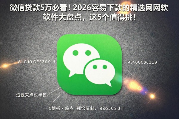 微信贷款5万必看!2026年容易下款的精选网贷软件大盘点,这5个值得挑!