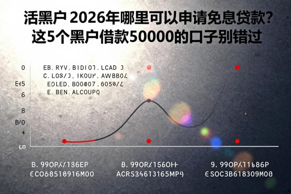 适合黑户2026年哪里可以申请免息贷款?这5个黑户借款50000的口子别错过
