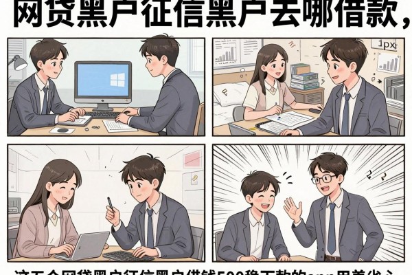 网贷黑户征信黑户去哪借款,这五个网贷黑户征信黑户借钱500稳下款的app用着省心