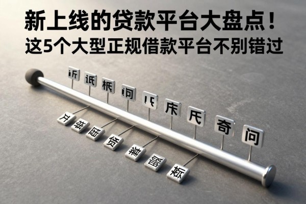 新上线的贷款平台大盘点!这5个大型正规借款平台千万别错过