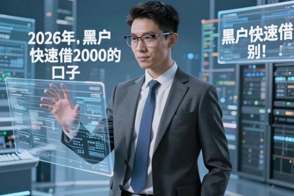 黑户快速网络借钱别错过!2026年这5个黑户快速借2000的口子亲测满意