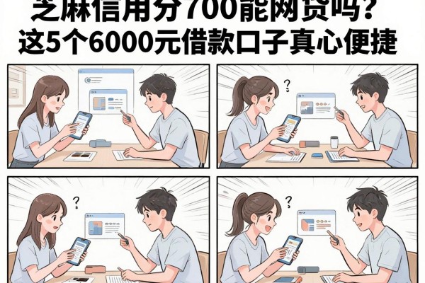 芝麻信用分700能网贷吗？这5个6000元借款口子真心便捷