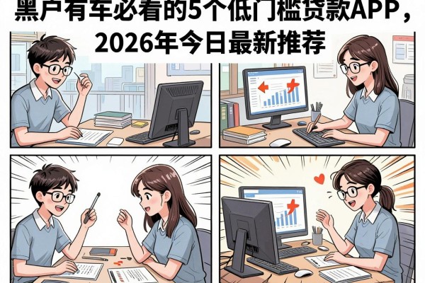 黑户有车必看的5个低门槛贷款APP,2026年今日最新推荐