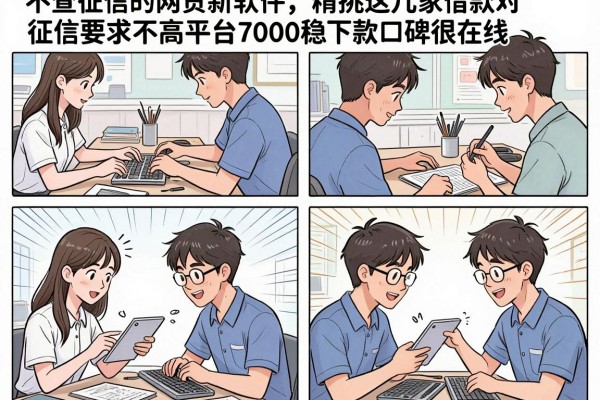不查征信的网贷新软件,精挑这几家借款对征信要求不高平台7000稳下款口碑很在线