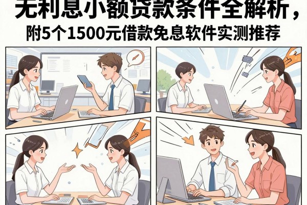 无利息小额贷款条件全解析,附5个1500元借款免息软件实测推荐