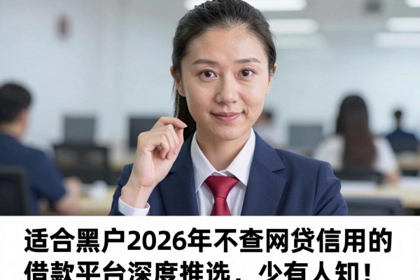 适合黑户2026年不查网贷信用的借款平台深度推选,少有人知!