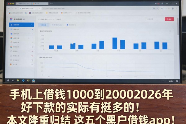 手机上借钱1000到20002026年好下款的实际上有挺多的！，本文隆重归结​这五个黑户借钱app！
