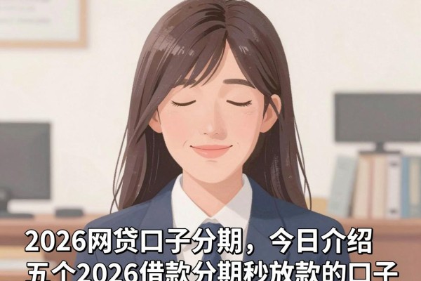2026网贷口子分期,今日介绍五个2026借款分期秒放款的口子