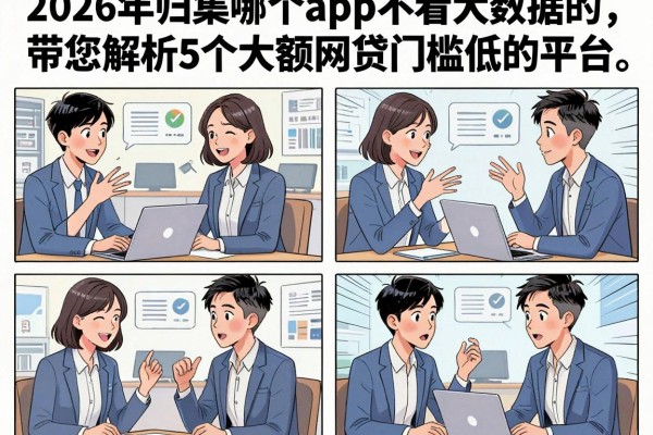 2026年归集哪个app不看大数据的,带您解析5个大额网贷门槛低的平台