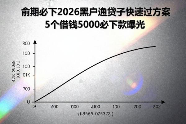 逾期必下2026黑户逾期能贷子快速过方案,5个借钱5000必下款曝光