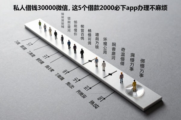 私人借钱30000微信,这5个借款2000必下app办理不麻烦