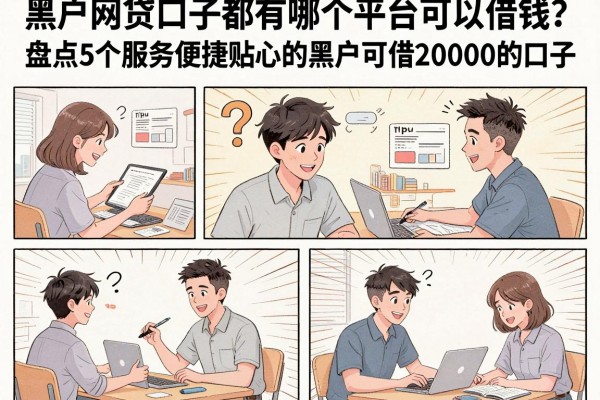 黑户网贷口子都有哪个平台可以借钱?盘点5个服务便捷贴心的黑户可借20000的口子