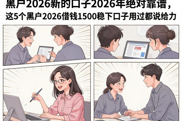 黑户2026新的口子2026年绝对靠谱,这5个黑户2026借钱1500稳下口子用过都说给力