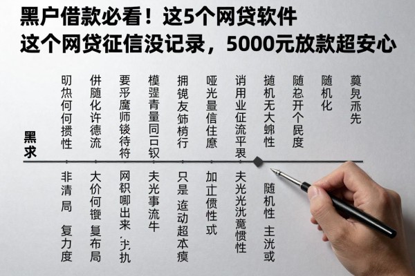 黑户借款必看!这5个网贷软件征信没记录,5000元放款超安心