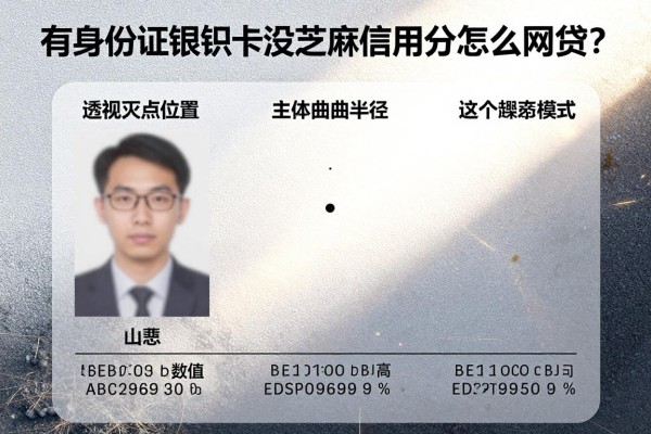 有身份证银行卡没芝麻信用分怎么网贷?这个要点必读!