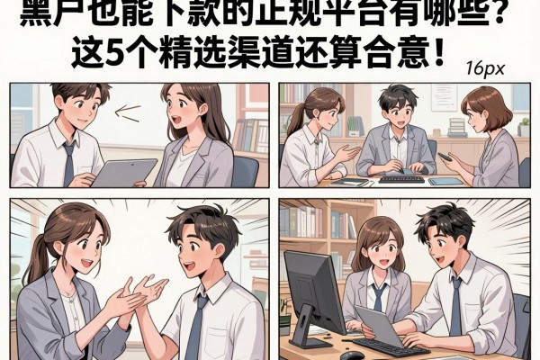 黑户也能下款的正规平台有哪些?这5个精选渠道还算合意!