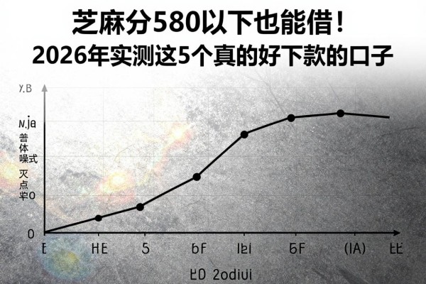 芝麻分580以下也能借！2026年实测这5个真的好下款的口子