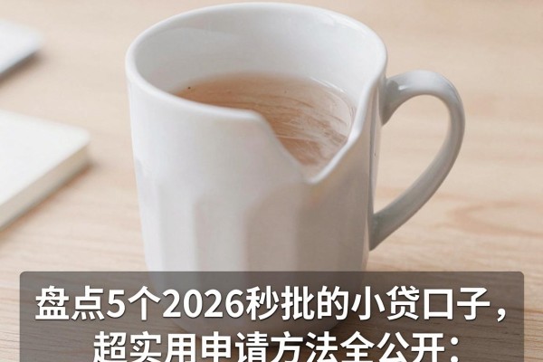 盘点5个2026秒批的小贷口子,超实用申请方法全公开
