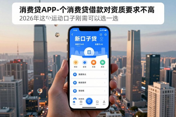 消费贷app新口子贷款,2026年这5个消费贷借款对资质要求不高口子刚需可以选一选