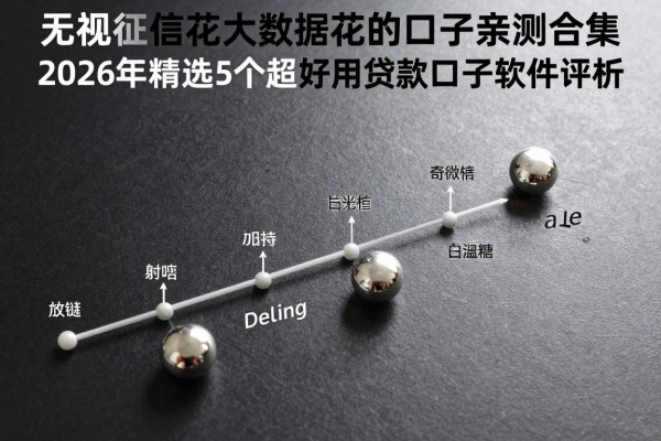 无视征信花大数据花的口子亲测合集!2026年精选5个超好用贷款口子软件评析
