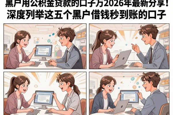 黑户用公积金贷款的口子万2026年最新分享!深度列举这五个黑户借钱秒到账的口子