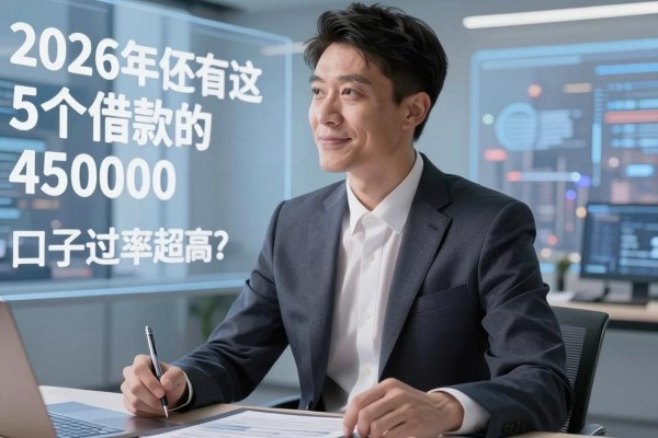 还有哪些贷款容易过的?2026年这5个借款45000的口子通过率超高