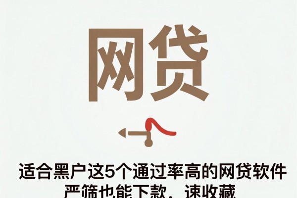 适合黑户这5个通过率高的网贷软件严筛也能下款,速收藏