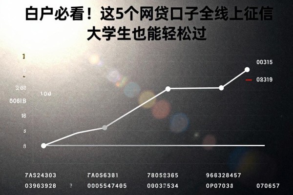 白户必看!这5个网贷口子全线上征信,大学生也能轻松过