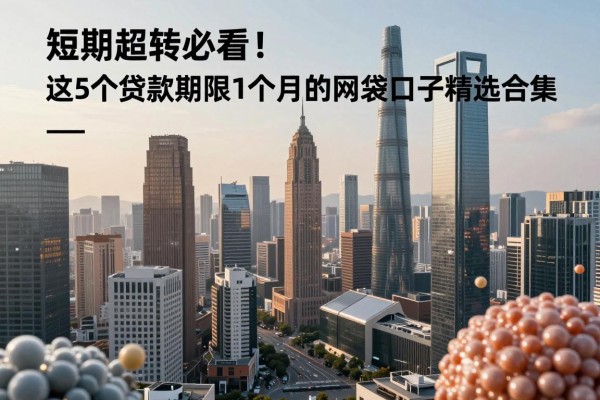短期周转必看！这5个贷款期限1个月的网贷口子精选合集