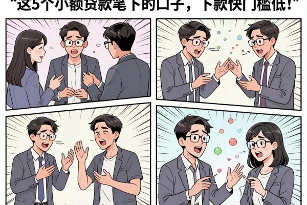 这5个小额贷款笔下的口子,下款快门槛低!