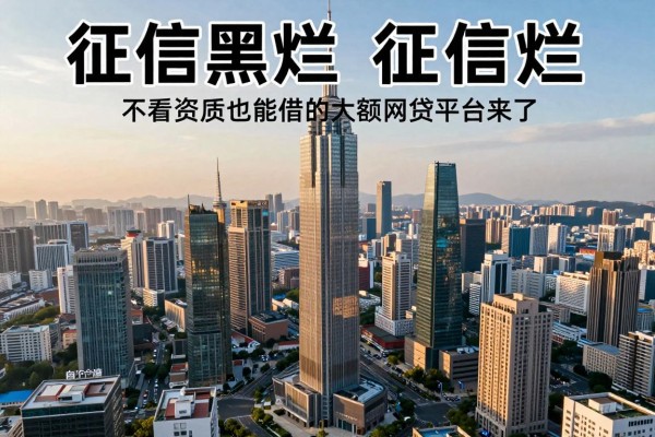 征信黑、征信烂、不看资质也能借的大额网贷平台来了！精选5个正规渠道速看