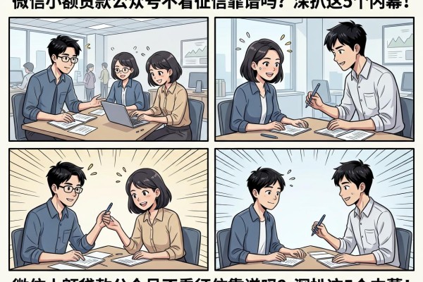 微信小额贷款公众号不看征信靠谱吗?深扒这5个内幕!