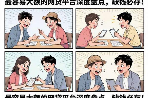 最容易大额的网贷平台深度盘点,缺钱必存!
