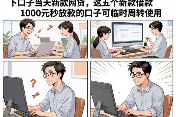 下口子当天新款网贷，这五个新款借款1000元秒放款的口子可临时周转使用