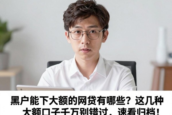 黑户能下大额的网贷有哪些?这几种大额口子千万别错过,速看归档!
