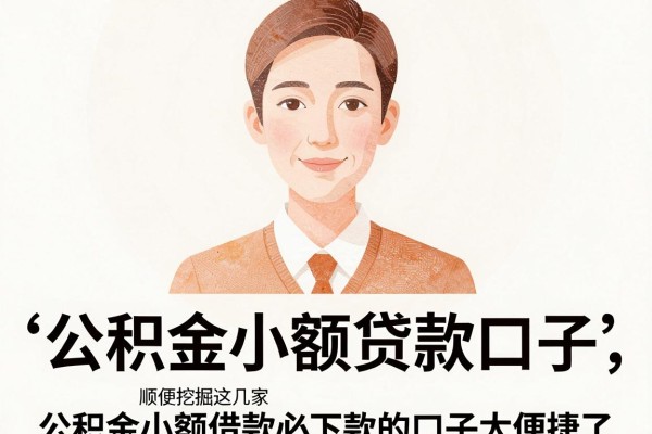 公积金小额贷款口子,顺便挖掘这几家公积金小额借款必下款的口子太便捷了