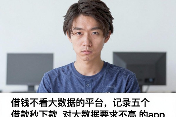 借钱不看大数据的平台,记录五个借款秒下款 对大数据要求不高 的app