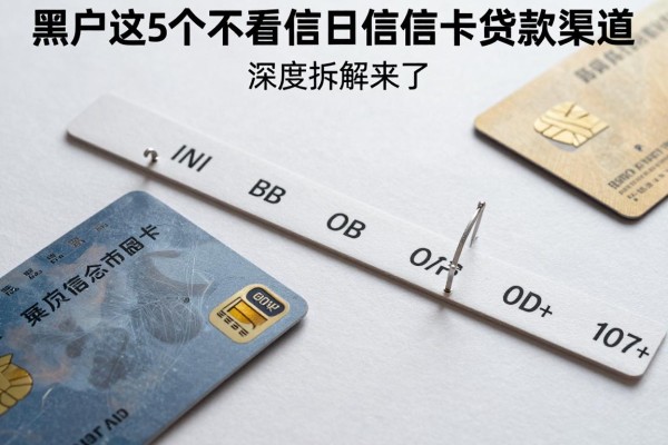 适合黑户这5个不看征信的信用卡贷款渠道,深度拆解来了
